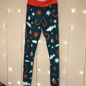 Xlusion Women’s Christmas Fishing Leggings